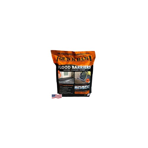 Quick Dam 5-ft flood barriers 2-pack (Made in USA) — Amazon pack shot
