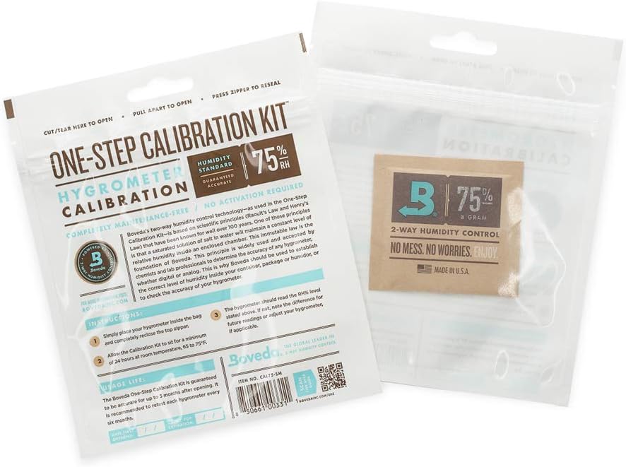 Boveda hygrometer calibration kit — Amazon pack shot
