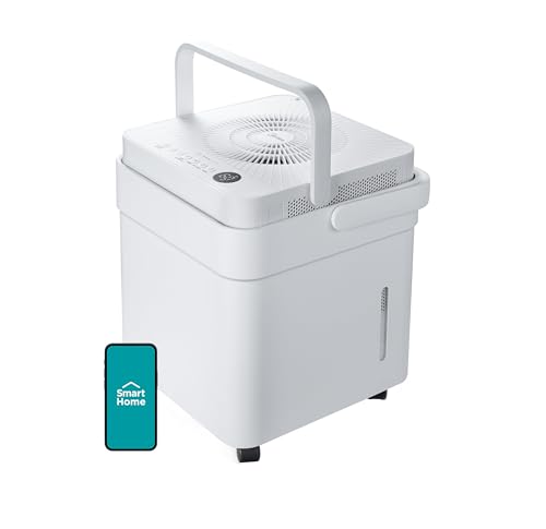 Midea Cube 35-pint smart dehumidifier — Amazon pack shot