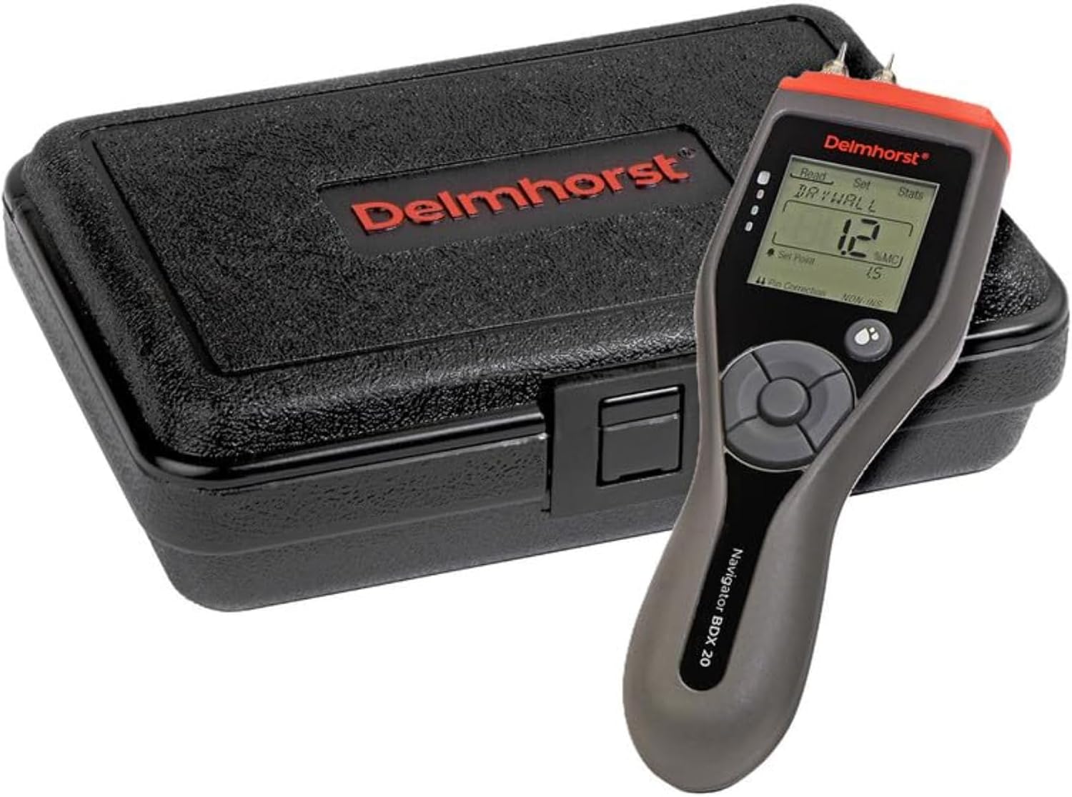Delmhorst BDX-20 digital pin moisture meter — Amazon pack shot
