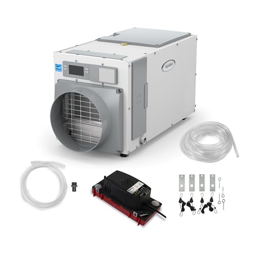 AprilAire E100PZ 100-pint pump bundle — Amazon pack shot